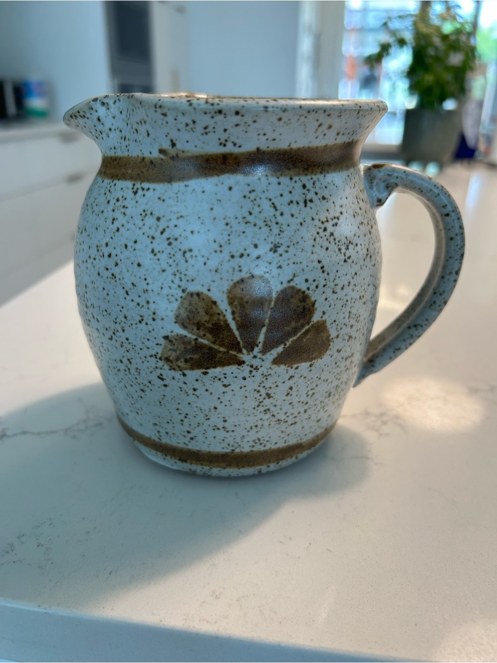 Speckled Ceramic Pitcher Jug